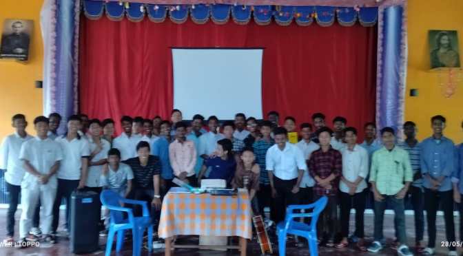 Aspirants of Don Bosco Dibrugarh Immersed in Bible Animation Session