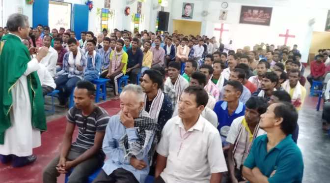 Fathers’ Day Celebrations Enthrall Rajanagar Parish with Mass and Animations